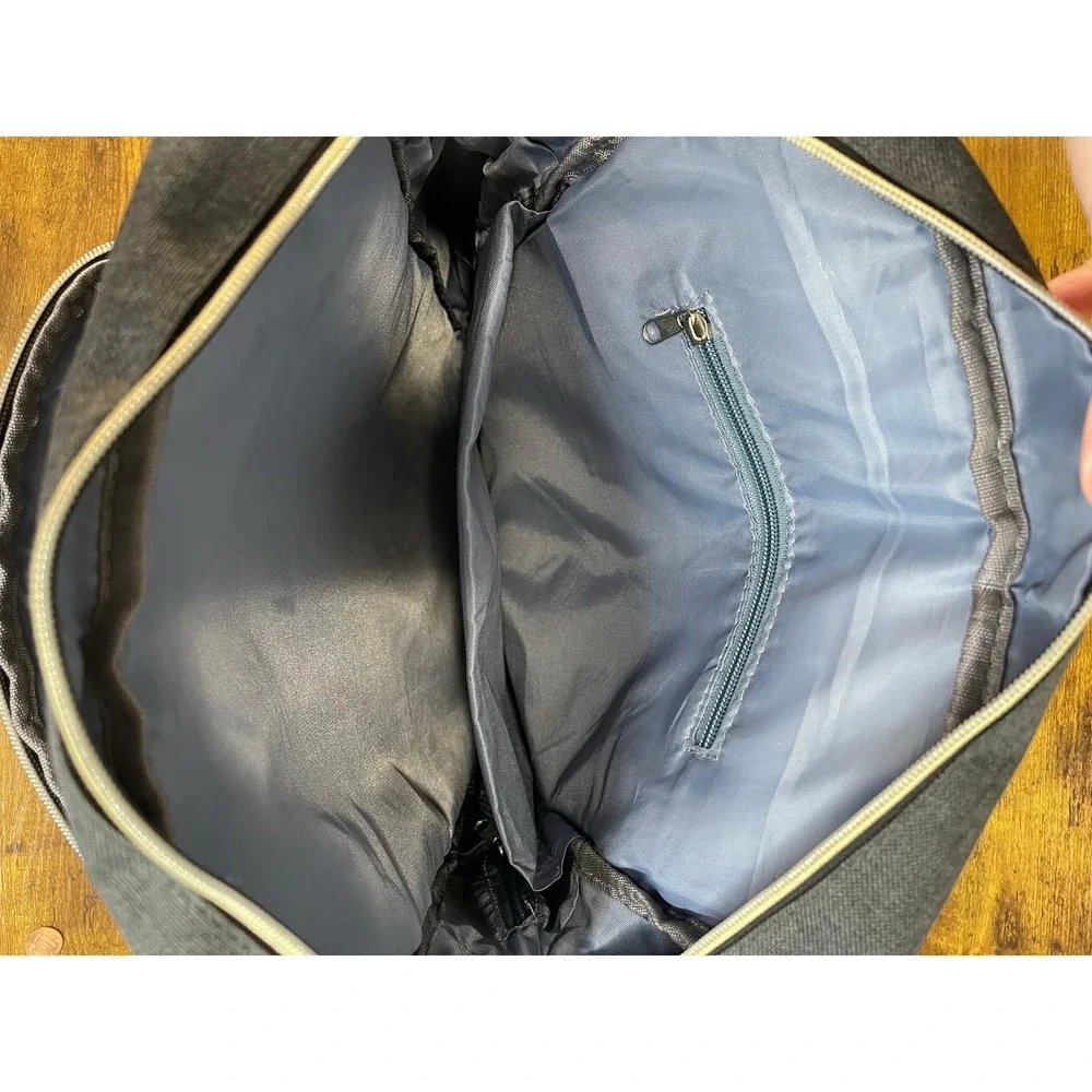 Mancio Vintage Laptop Backpack with USB Charging Port